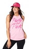 <img class='new_mark_img1' src='https://img.shop-pro.jp/img/new/icons7.gif' style='border:none;display:inline;margin:0px;padding:0px;width:auto;' />ZUMBAۥ Party In Pink High Neck Tank 20191 ϥͥå󥯡