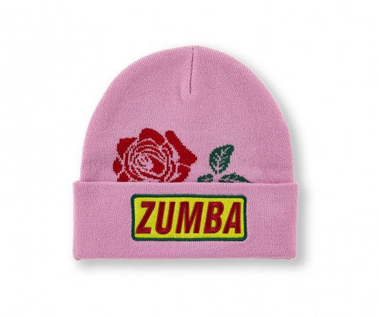 【ZUMBA】ズンバ Spread Zumba Love Beanie 2020秋2 ズンバ帽子 ビーニー ニット帽／フラミンゴ -  ＺＵＭＢＡ【ズンバ】ウェア専門店~family~