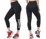 ZUMBAۥ I Love Zumba High Waisted Crop Leggings 20212 ϥȥåץ쥮󥹡֥å