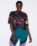 ZUMBAۥ Fun & Sunshine Mesh Crop Top 20221 å奯åץȥåס֥å