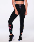 ZUMBAۥ Fun & Sunshine High Waisted Lace Up Leggings 20221 졼åץ쥮󥹡֥å