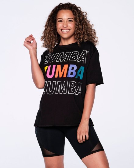 ZUMBA】ズンバ Zumba Zumba Zumba Tee 2022夏2 ズンバズンバズンバT