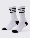 【ZUMBA】ズンバ Zumba Happy High Socks 2022秋3　ハイソックス ／ホワイト