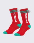 【ZUMBA】ズンバ  Zumba Pom Pom High Socks 2022冬1　クリスマスソックス