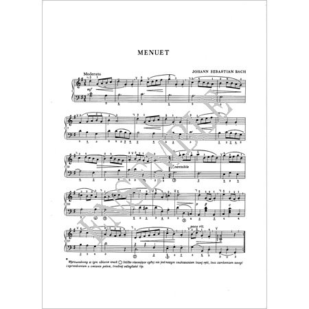 楽譜：バッハ 《アコーディオンのための易しい小品》 - アンティーク楽譜と輸入楽譜、フランス雑貨のお店：アンサンブル