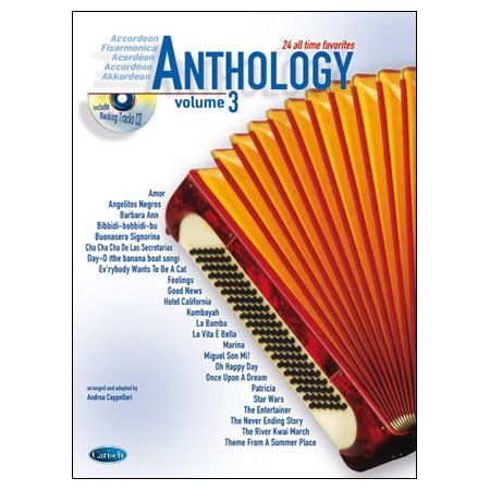 《アコーディオン・アンソロジー Volume.3》　(CD付属) - 輸入楽譜（アコーディオン、シャンソン、クラシック、ヨーロッパ）の通販　 【アンサンブル・ミュージック】