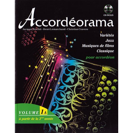 Accordeorama vol.1A》 （CD付属） - 輸入楽譜（アコーディオン、シャンソン、クラシック、ヨーロッパ）の通販  【アンサンブル・ミュージック】