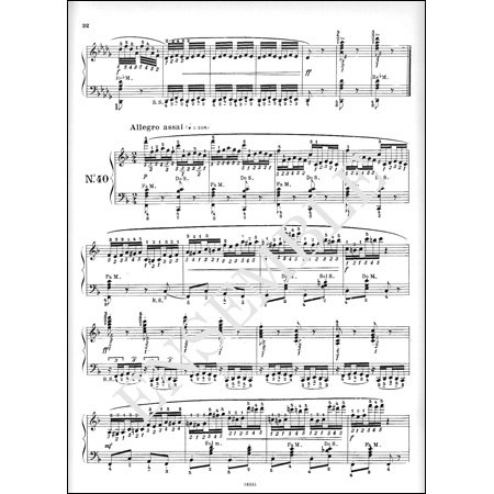 ツェルニー，カール　《40番練習曲No.29～40 Opus299 Vol.3》　アコーディオン編曲 -  輸入楽譜（アコーディオン、シャンソン、クラシック、ヨーロッパ）の通販　【アンサンブル・ミュージック】