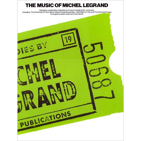 フィルムミュージック：『ミシェル・ルグラン音楽集』 - 輸入楽譜（アコーディオン、シャンソン、クラシック、ヨーロッパ）の通販　 【アンサンブル・ミュージック】