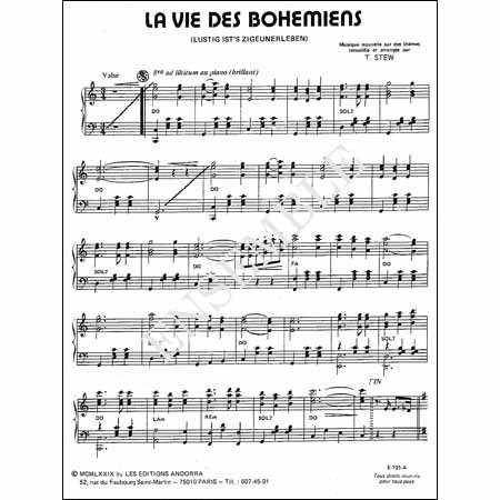 《ウィンナ・ワルツ》　コレクション：entrez dans la danse..n°8 -  輸入楽譜（アコーディオン、シャンソン、クラシック、ヨーロッパ）の通販　【アンサンブル・ミュージック】