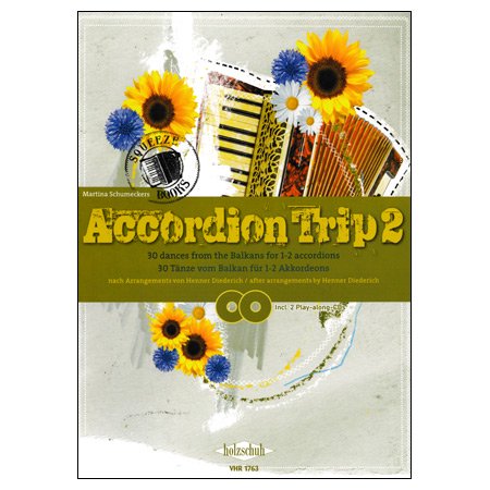 アコーディオン・トリップ Vol.2　（ＣＤ付属） - 輸入楽譜（アコーディオン、シャンソン、クラシック、ヨーロッパ）の通販　 【アンサンブル・ミュージック】