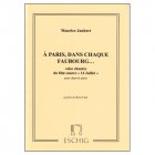 ジョベール，モーリス　《パリ祭》　楽譜