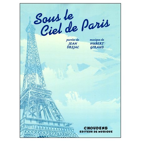 ジロー ユベール パリの空の下 楽譜 アンサンブル ミュージック