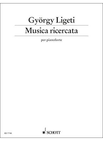 リゲティ，ジェルジ　《ムジカ・リチェルカータ》 Pf. - 輸入楽譜（アコーディオン、シャンソン、クラシック、ヨーロッパ）の通販　 【アンサンブル・ミュージック】