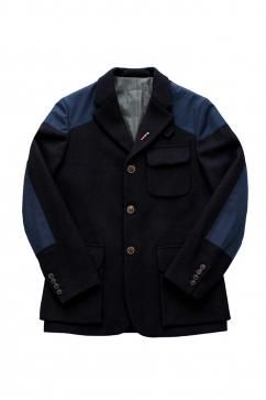 身幅510cmNIGEL CABOURN マロリージャケット VENTILE ハリスツイード