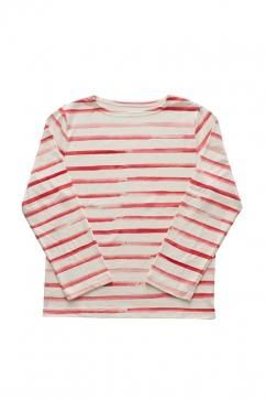 Porter Classic - ARTIST BORDER TURTLENECK T-SHIRT - RED