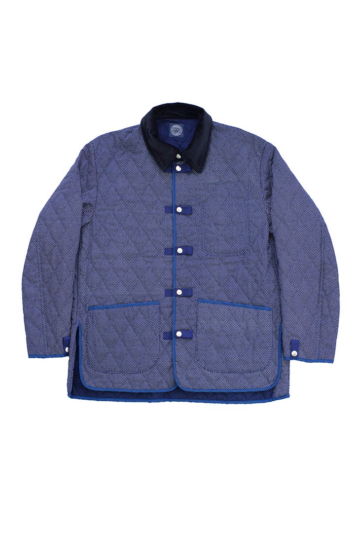 Porter Classic - OILED CANVAS JACKET - NAVY ポータークラシック