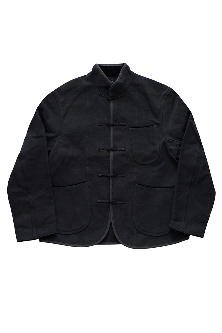 Porter Classic - PC7 CANVAS CHINISE JACKET - BLACK ポーター ...