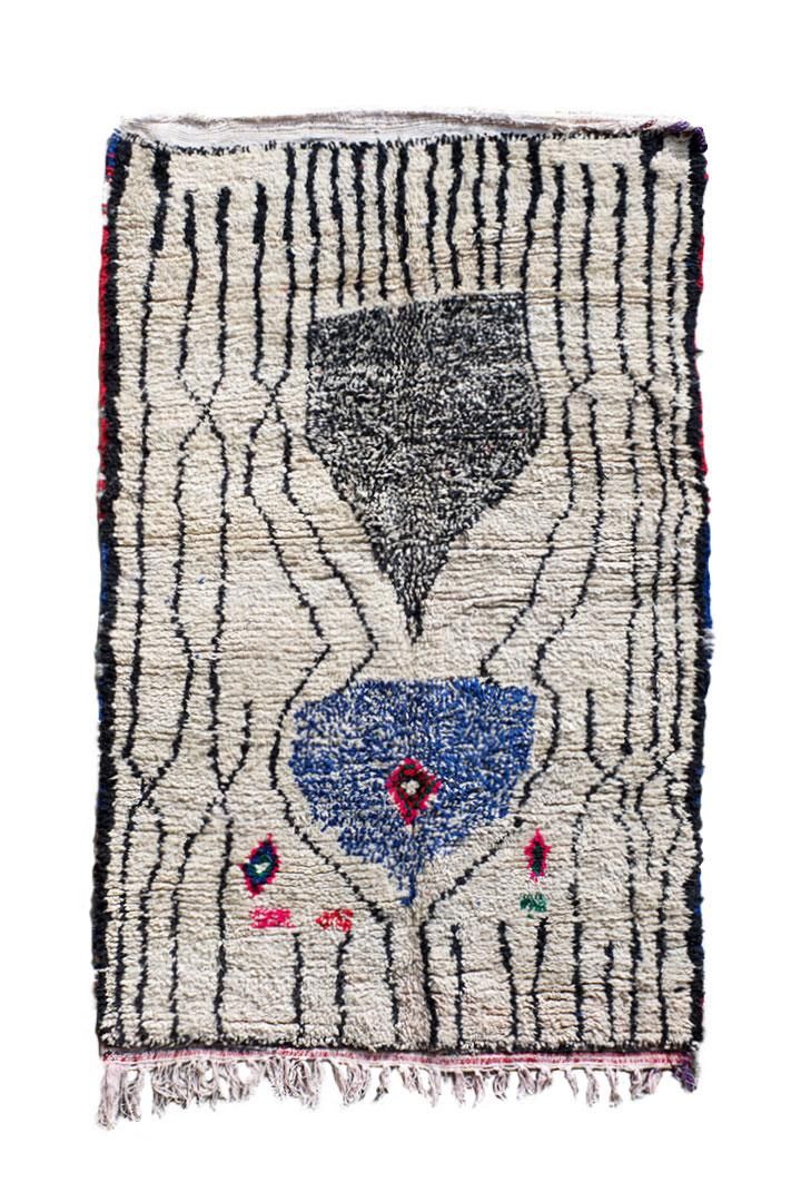 MOROCCAN RUG - BENI OUARAIN/AZILAL (VINTAGE) 〈ビンテージモロッコ ...