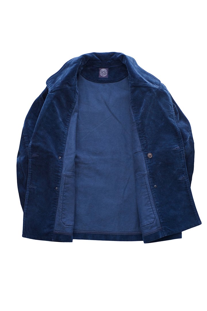 Porter Classic - CORDUROY TAILORED DOUBLE JACKET - BLUE ポータークラシック コーデュロイ  テーラード ダブルジャケット ブルー - 通販 - - PHAETON