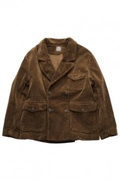 Porter Classic - CORDUROY NORFOLK JACKET - GOLDEN BROWN ポーター