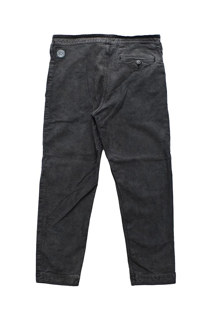 Porter Classic - MOLESKIN PANTS - BLACK ポータークラシック ...