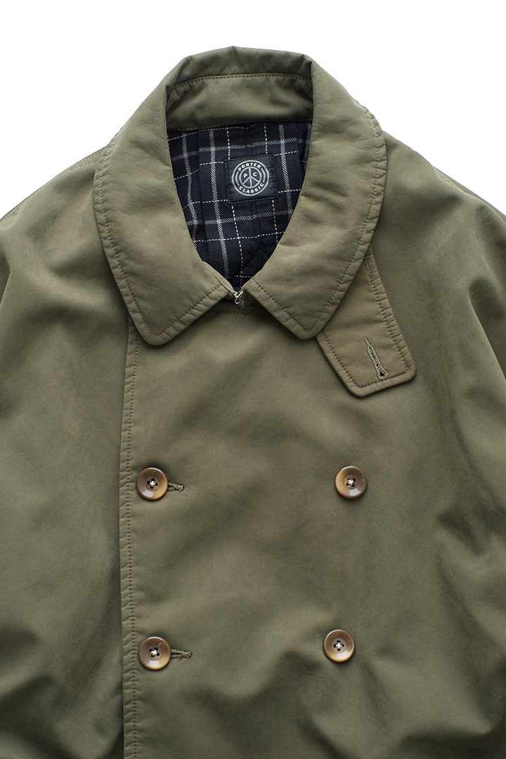 Porter Classic - WEATHER COAT - OLIVE ポータークラシック ウェザー