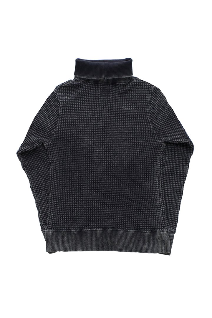 Porter Classic - FRENCH THERMAL TURTLENECK - BLACK 