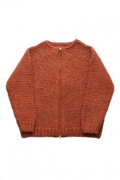 WOOL100%OLD JOE ROPE YARN COWCHAN ZIP SWEATER - ジャケット・アウター