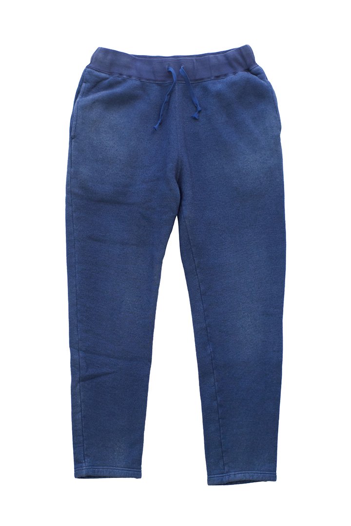 Porter Classic - WOOL SWEAT PANTS - BLUE ポータークラシック ウール