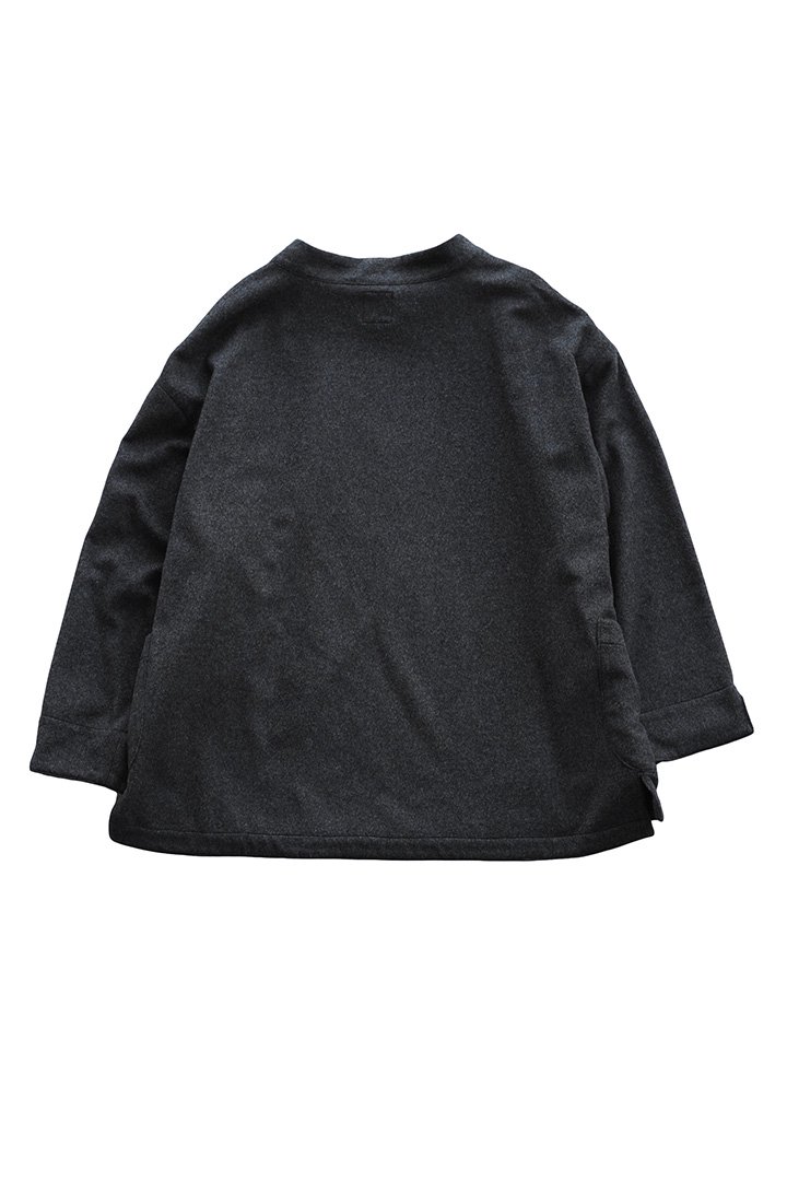 Porter Classic - CASHMERE SMOCK - GRAY ポータークラシック