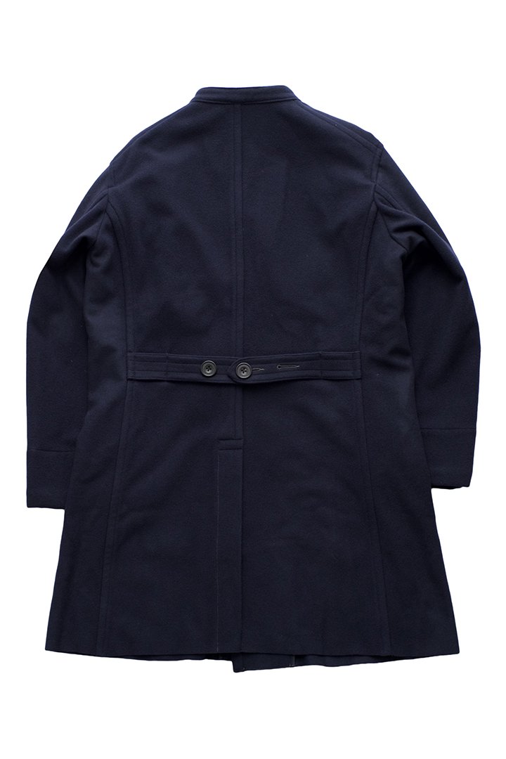 OLD JOE - FINE MELTON DOUBLE BREASTED OFFICER COAT - NAVY オールドジョー《ファインメルトン ダブルブレスティドオフィサーコート》 ネイビー 通販 正規店 フェートン - Phaeton Smart Clothes Online Store -  PHAETON