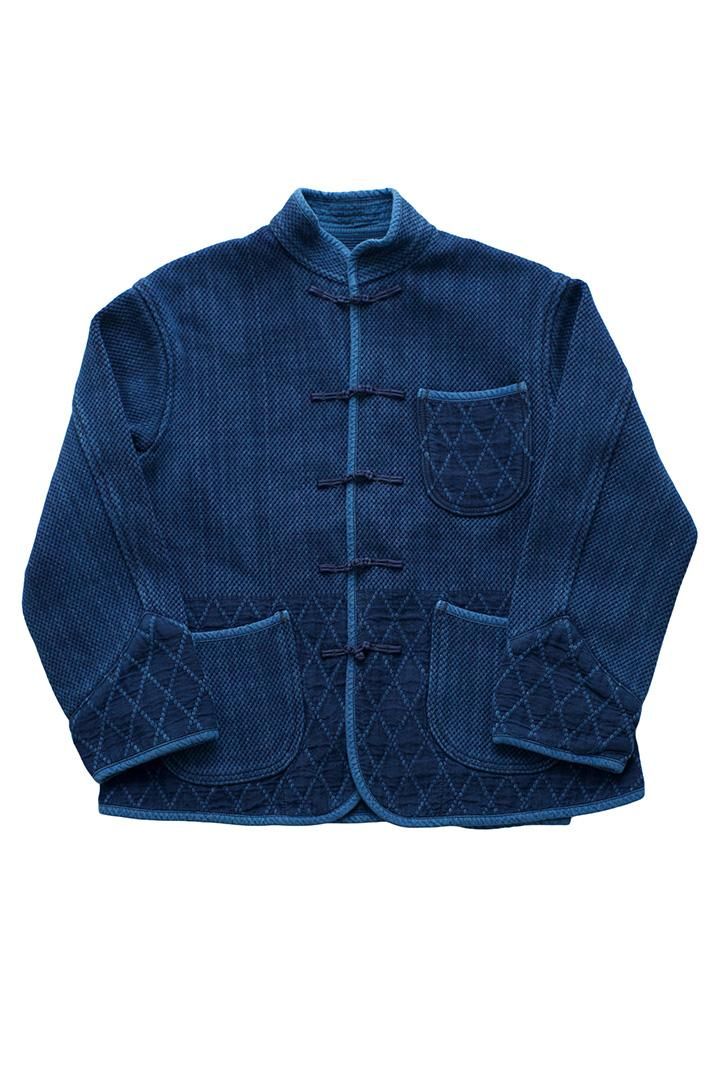 Porter Classic - KENDO CHINESE JACKET - NEW TYPE - INDIGO 