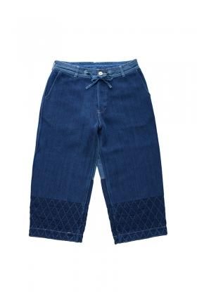 PORTER CLASSIC KENDO PANTS INDIGO BLUEサイズM