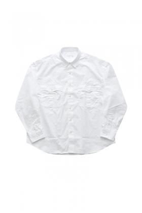 Porter Classic ROLL UP SHIRT WHITE M-hybridautomotive.com