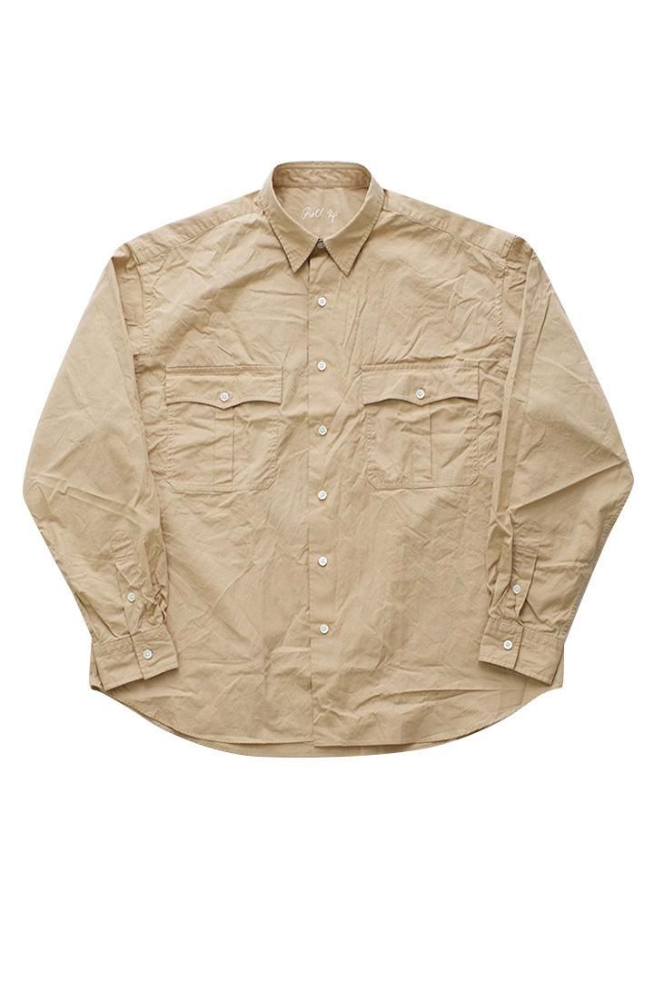 Porter Classic - ROLL UP SHIRT - KHAKI-