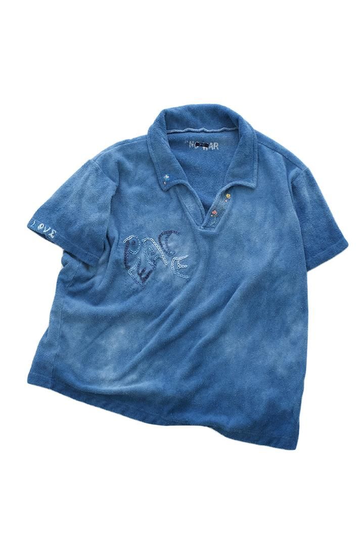 HAND WORK HIPPIE POLO SHIRT - expressroadsideassistance.com