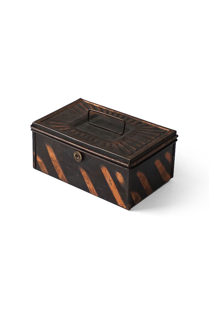 1910's JAPANNED ANTIQUE VALUABLES BOX - 1 1910's ジャパンド アンティーク 貴重品ボックス - 1  通販 - PHAETON
