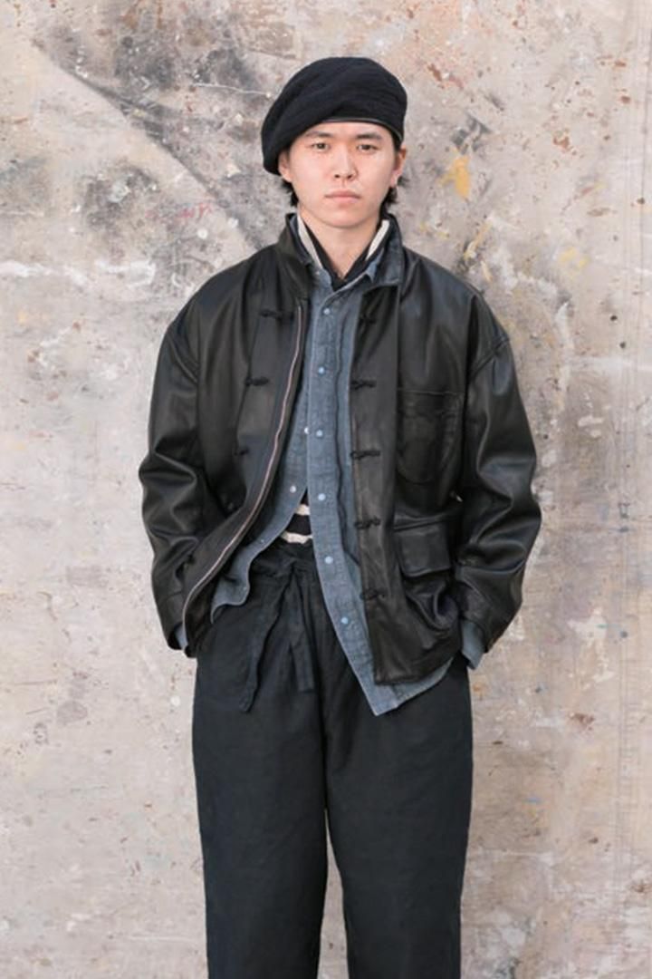 PORTER CLASSIC モールスキン チャイニーズ ジャケット