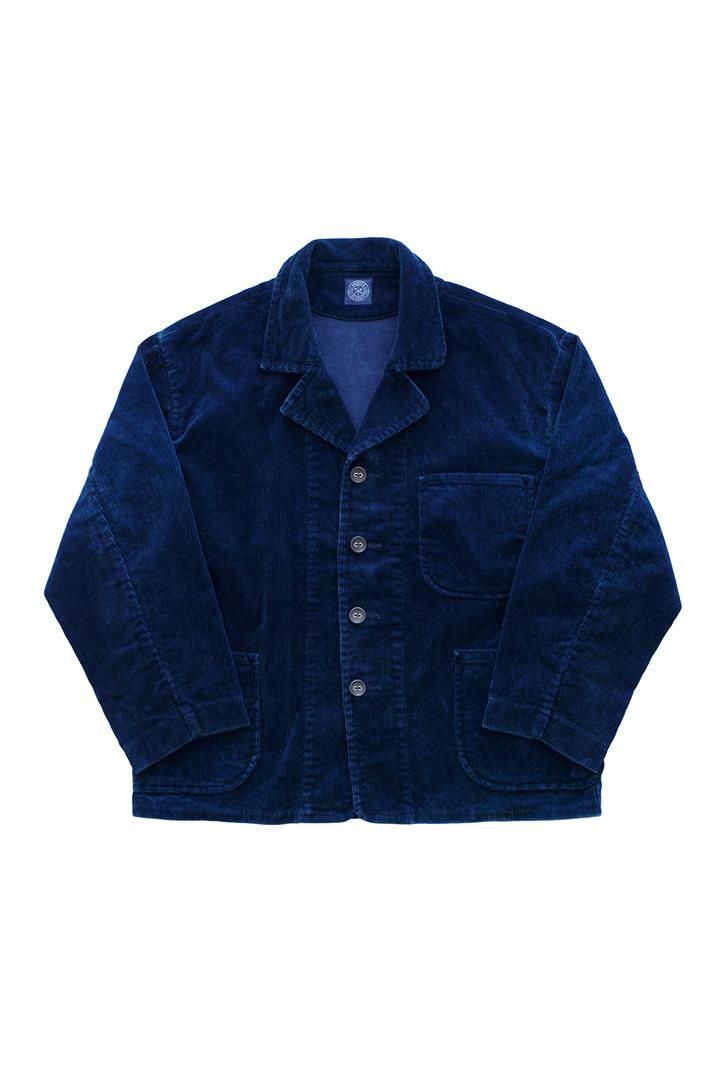 Porter Classic - CORDUROY JACKET 2017 - BLUE ポータークラシック 