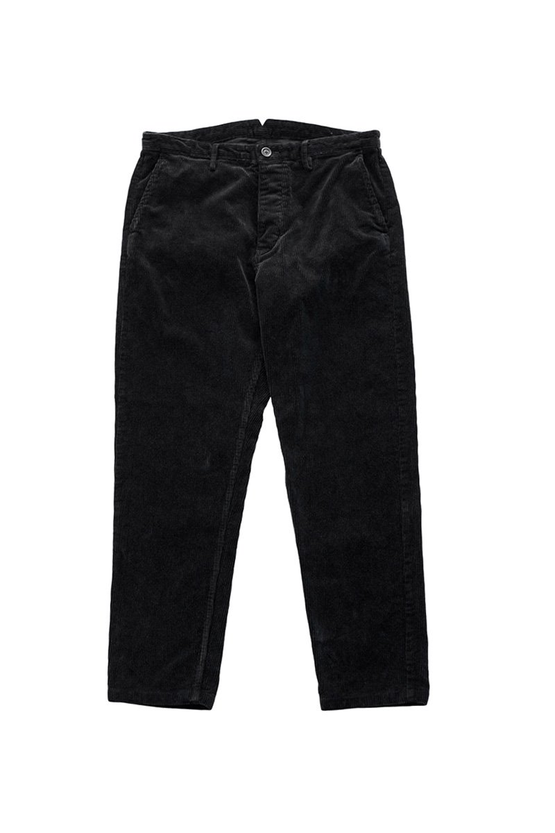 Porter Classic - CORDUROY PANTS 2013AW - BLACK