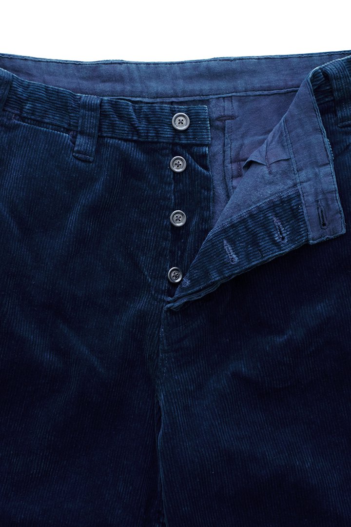 Porter Classic - CORDUROY PANTS 2014AW - BLUE - EXCLUSIVE ポーター 