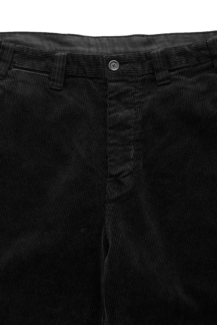 Porter Classic - CORDUROY PANTS 2014AW - BLACK