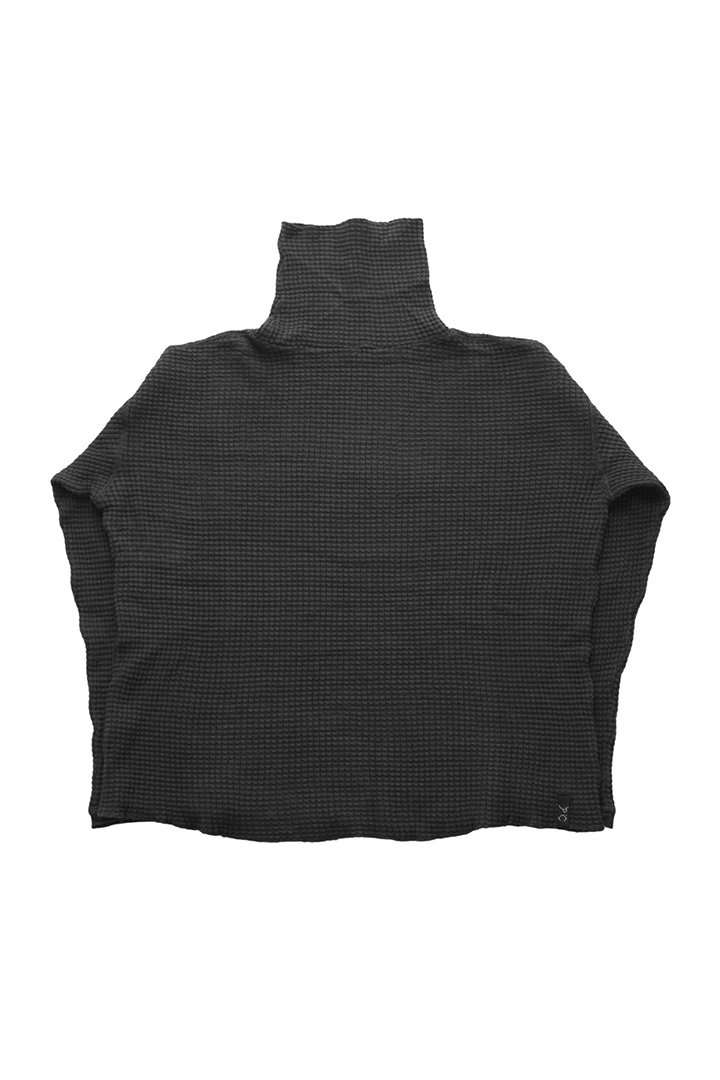 Porter Classic - FRENCH THERMAL TURTLENECK - BLACK 