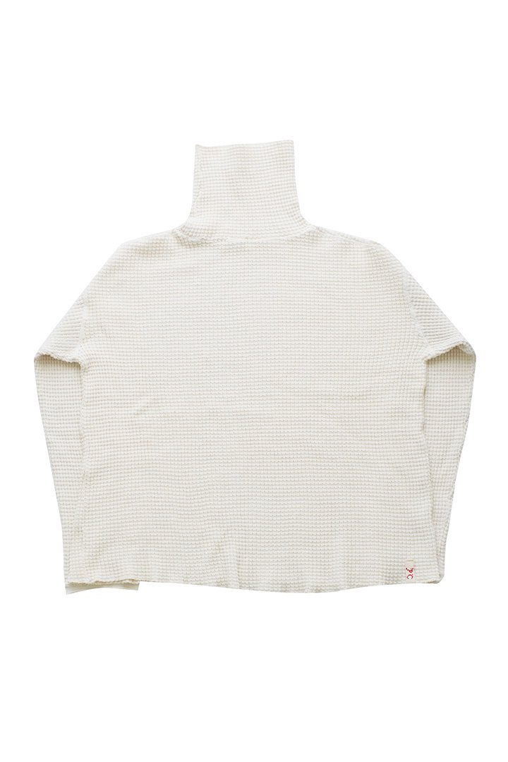 Porter Classic - FRENCH THERMAL TURTLENECK - WHITE ポーター