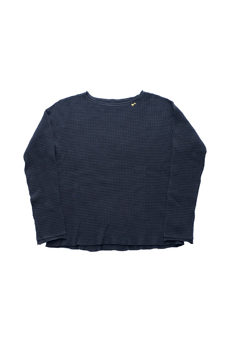 Porter Classic - FRENCH THERMAL CREWNECK - BLACK ポーター ...