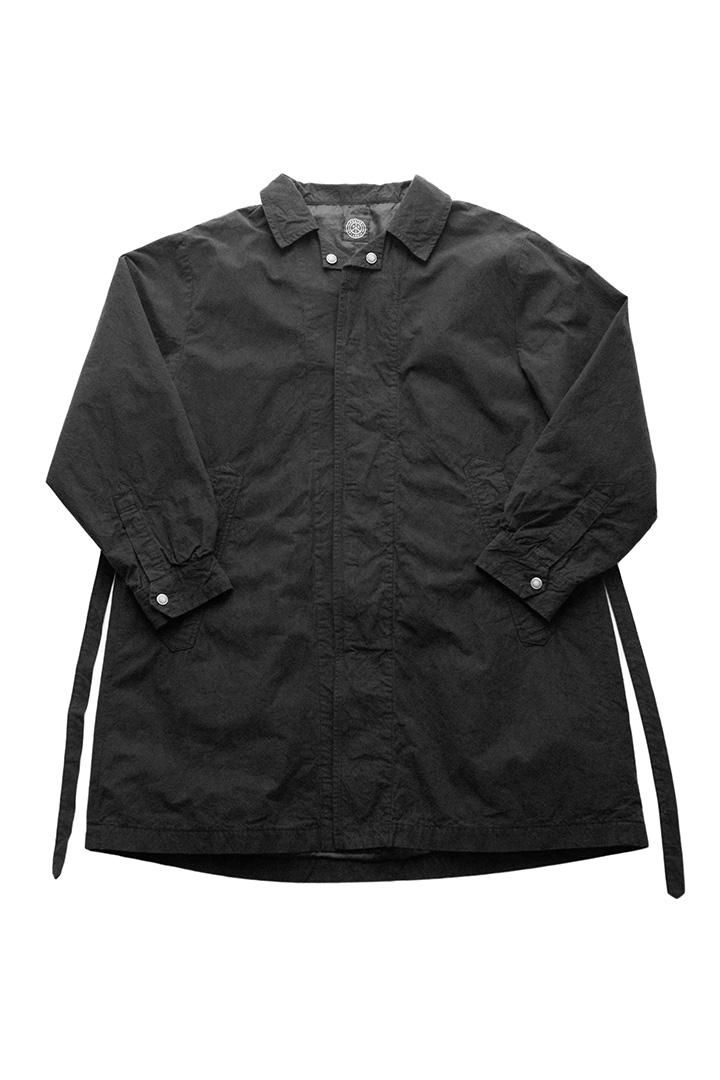 Porter Classic LOCAL BLACK GATHERED COAT