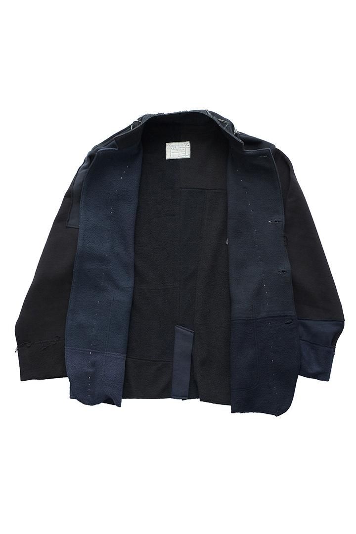 Porter Classic - HAND WORK SWEAT BLAZER（2）- BLACK 4