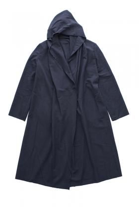 humoresque ユーモレスク wool×cotton hood coat-