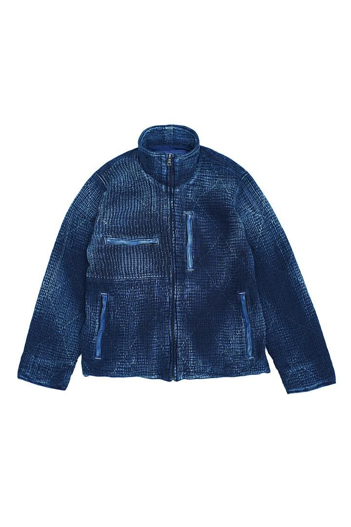 SASHIKO LIGHT ZIP UP OUTDOOR JACKET